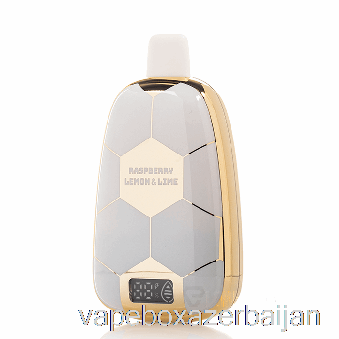 Vape Box Azerbaijan Ronaldinho 10 15K Disposable Raspberry Lemon & Lime